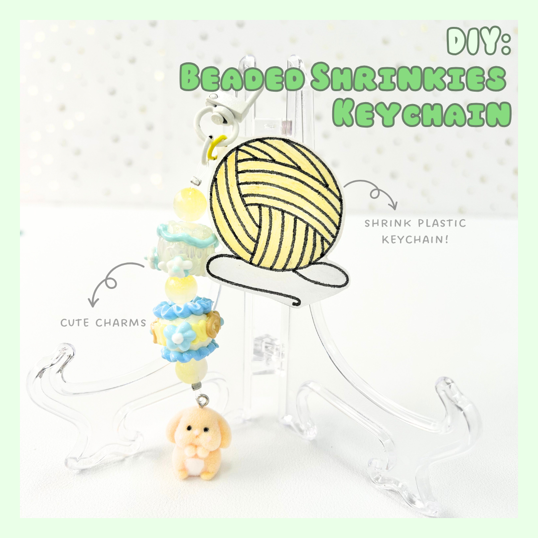 Shrink Plastic Keychain + Beaded Keychain Workshop