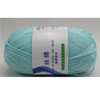 Silk Cotton Yarn (Fingering Weight)