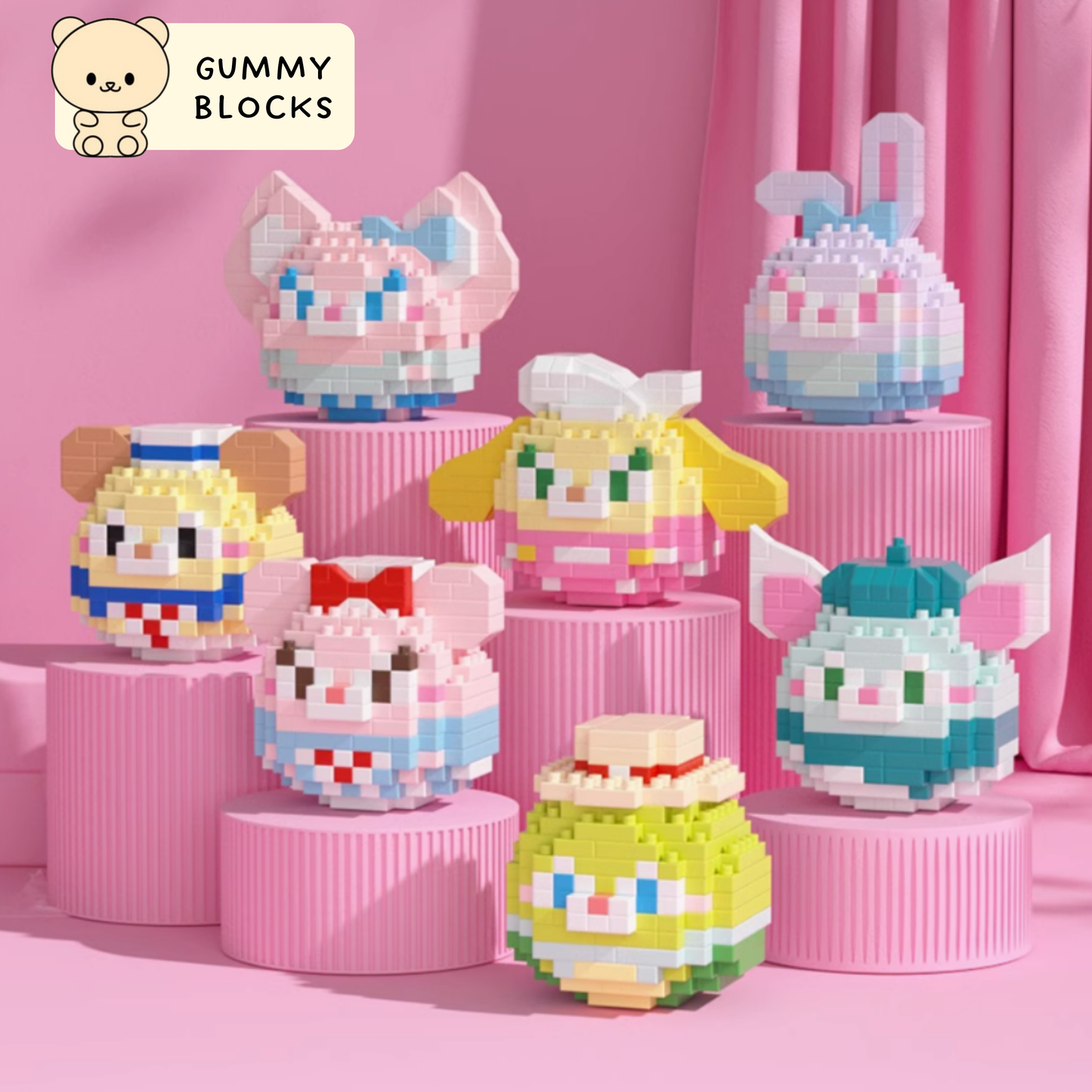 Character Eggs V2 Nano Blocks