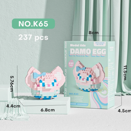 Character Eggs V2 Nano Blocks