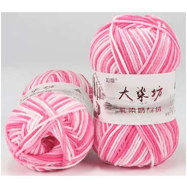 š® Milk Cotton Yarn: Melange (5ply)