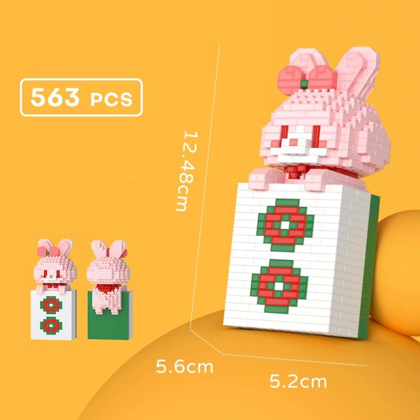 Animal Mahjong Nano Blocks