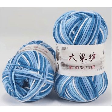 š® Milk Cotton Yarn: Melange (5ply)