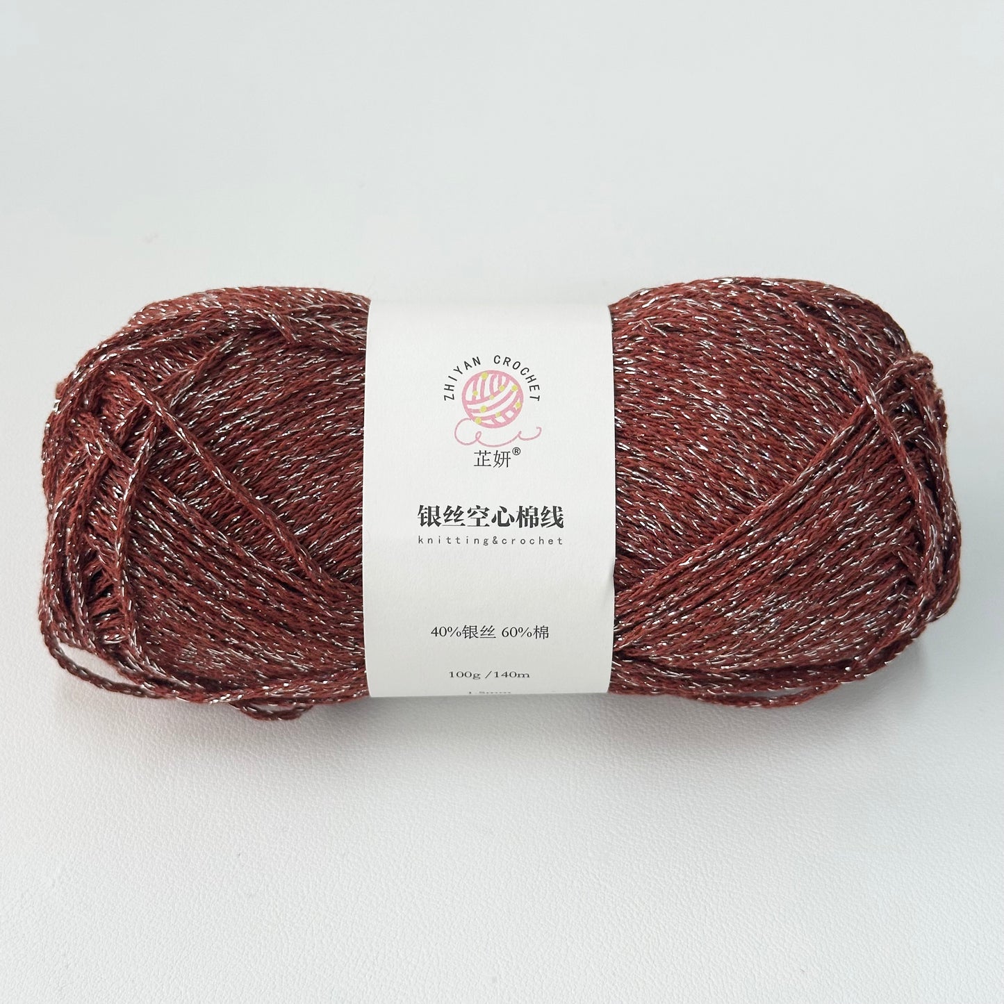 Glitter Braided Rope Bullet Baby (DK)