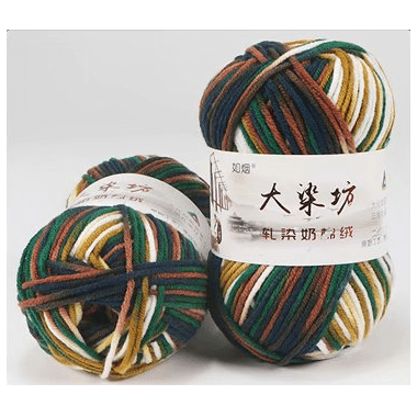 š® Milk Cotton Yarn: Melange (5ply)