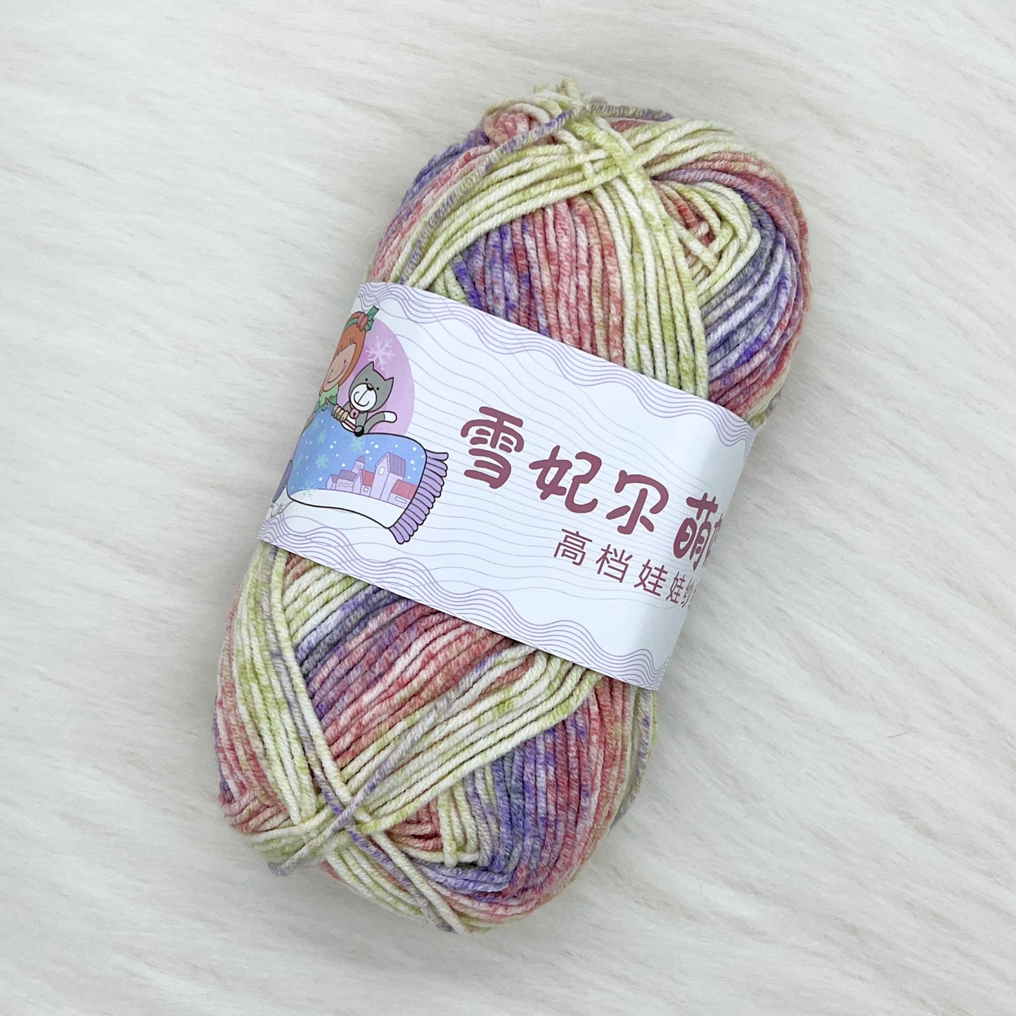 π 4ply Milk Cotton: Melange