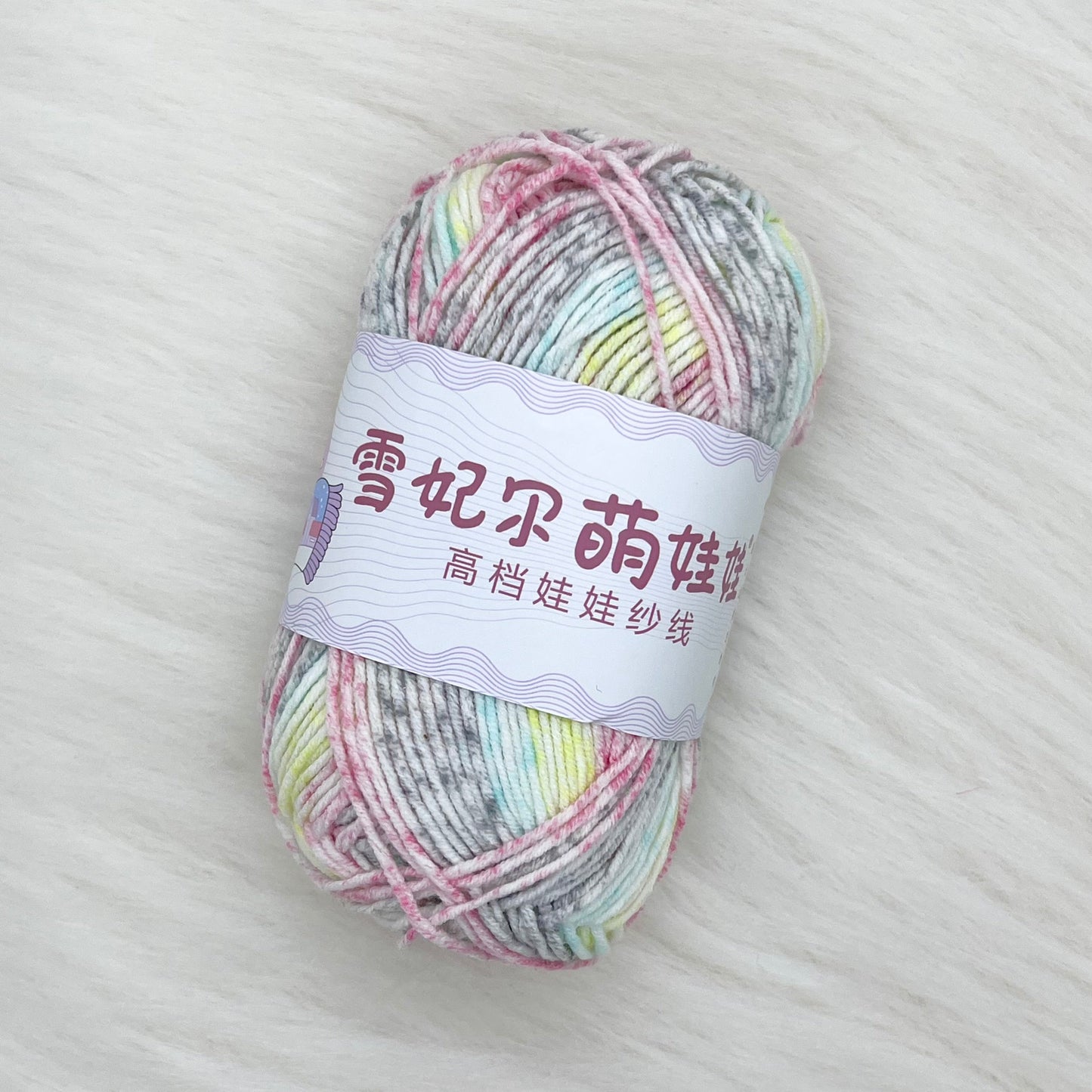 π 4ply Milk Cotton: Melange