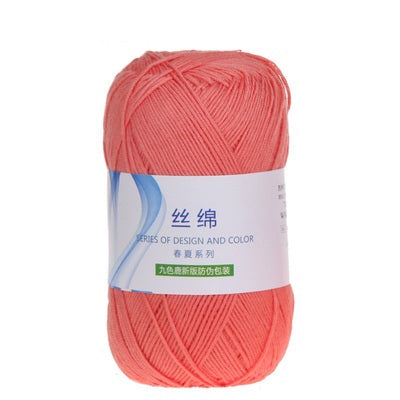Silk Cotton Yarn (Fingering Weight)