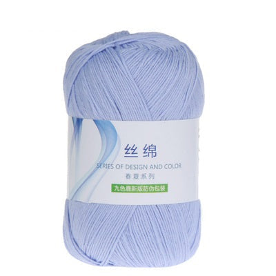 Silk Cotton Yarn (Fingering Weight)