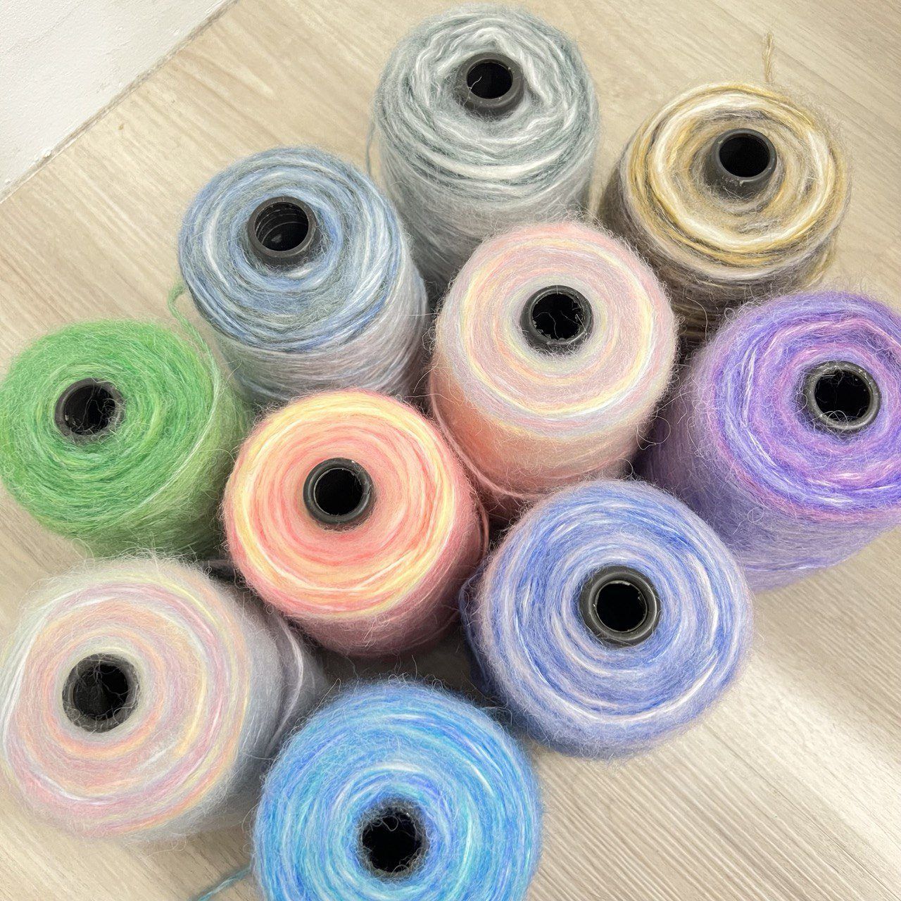 Mohair Cone: Melange (250g)