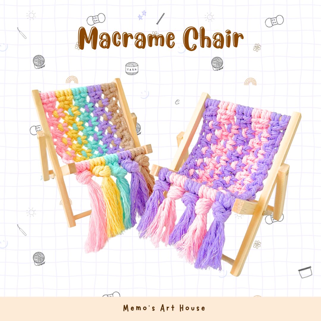 Macrame Chair (phone stand)