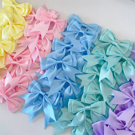 7cm Satin Ribbon: Assorted Colors