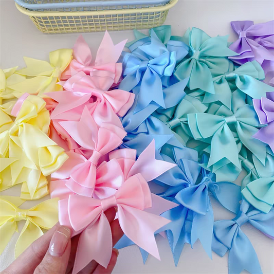7cm Satin Ribbon: Assorted Colors