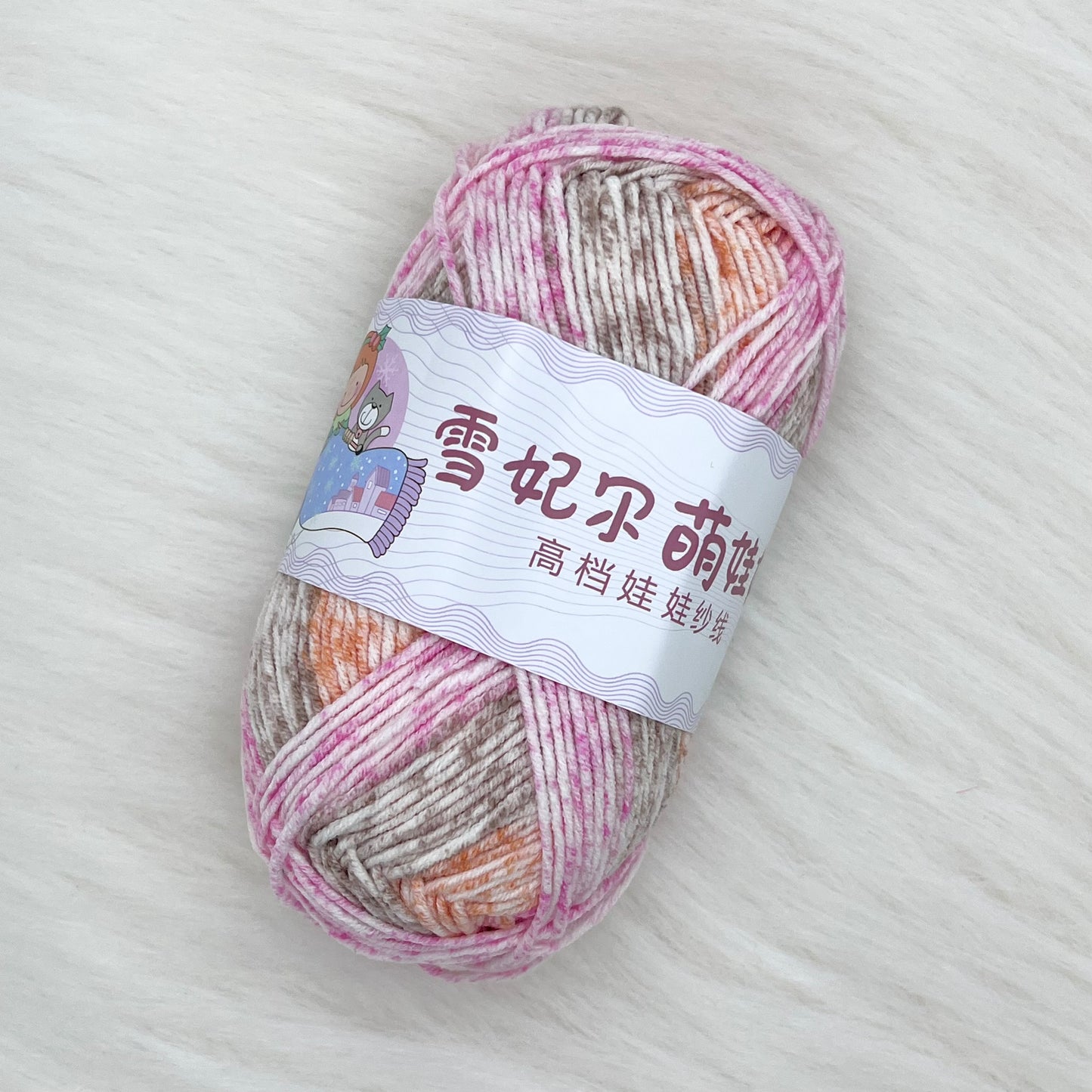 π 4ply Milk Cotton: Melange