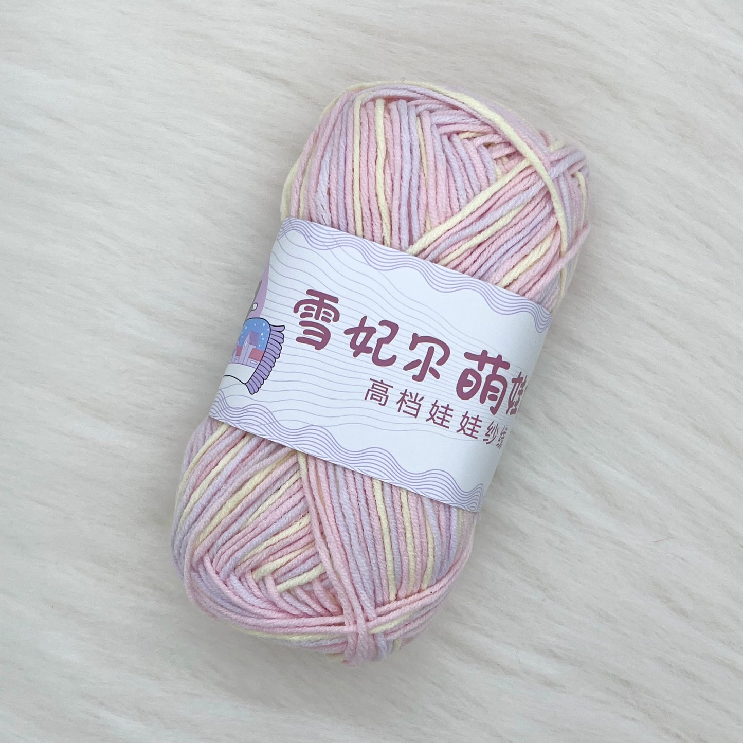 π 4ply Milk Cotton: Melange