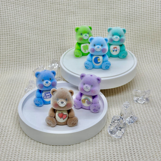 Velvet Beads: Care Bears