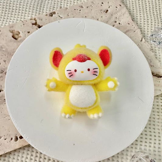 Velvet Beads: Kitty x Stitch