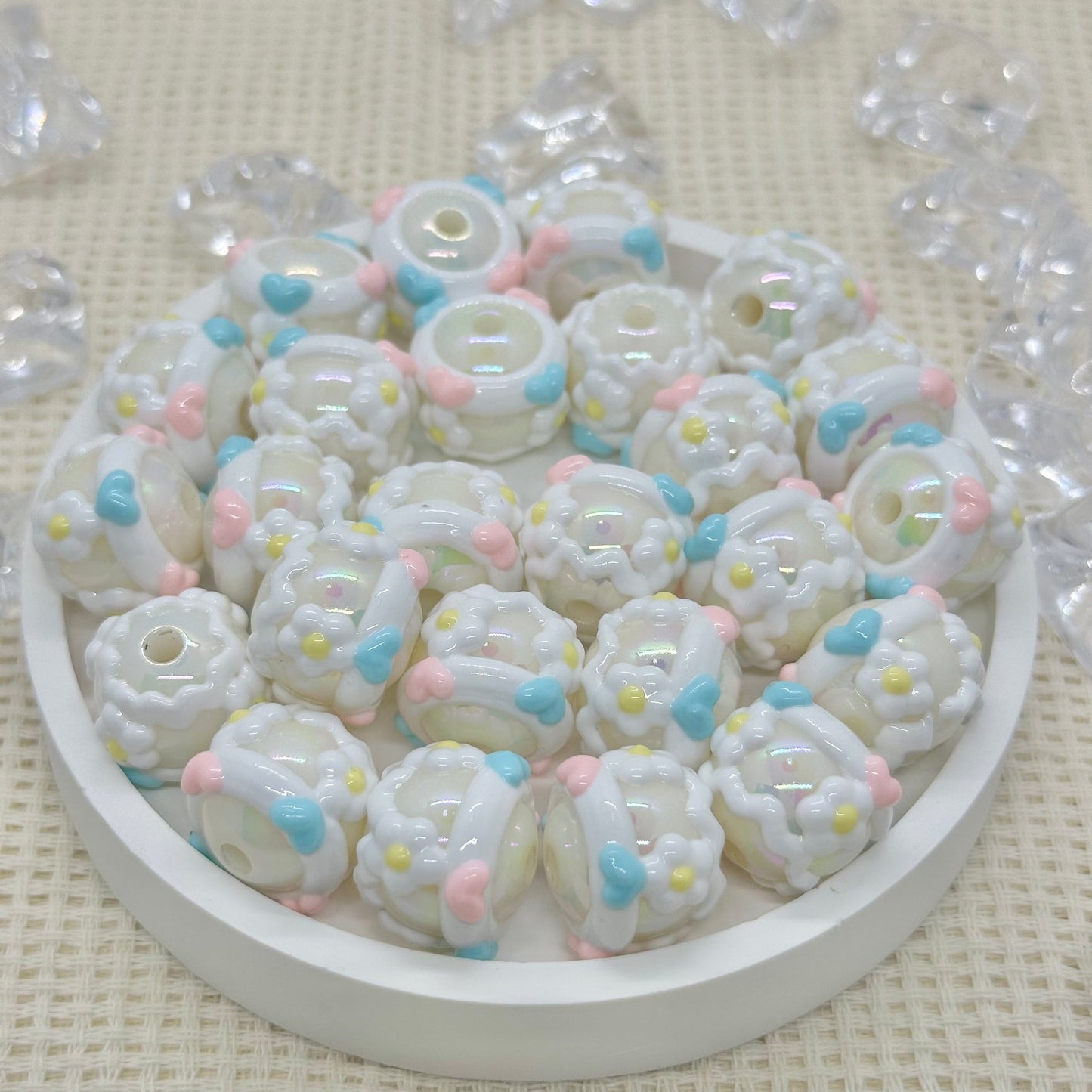 HandPainted Beads: Rye