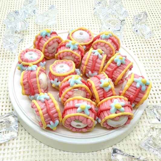 Handpainted Beads: Blair