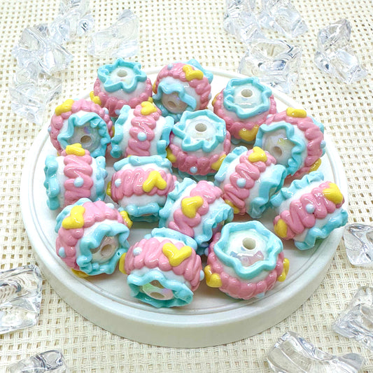 Handpainted Beads: Christina