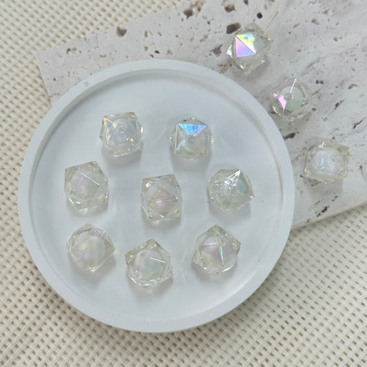 Acrylis Beads: Hexagons