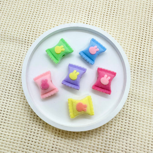 Velvet Beads: Bunny Sweets Candy Wrapper