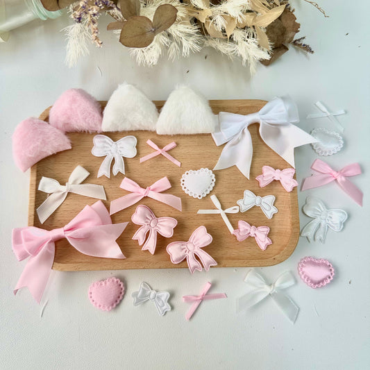 Stick-on Accessories: Assorted Kit (Pink)