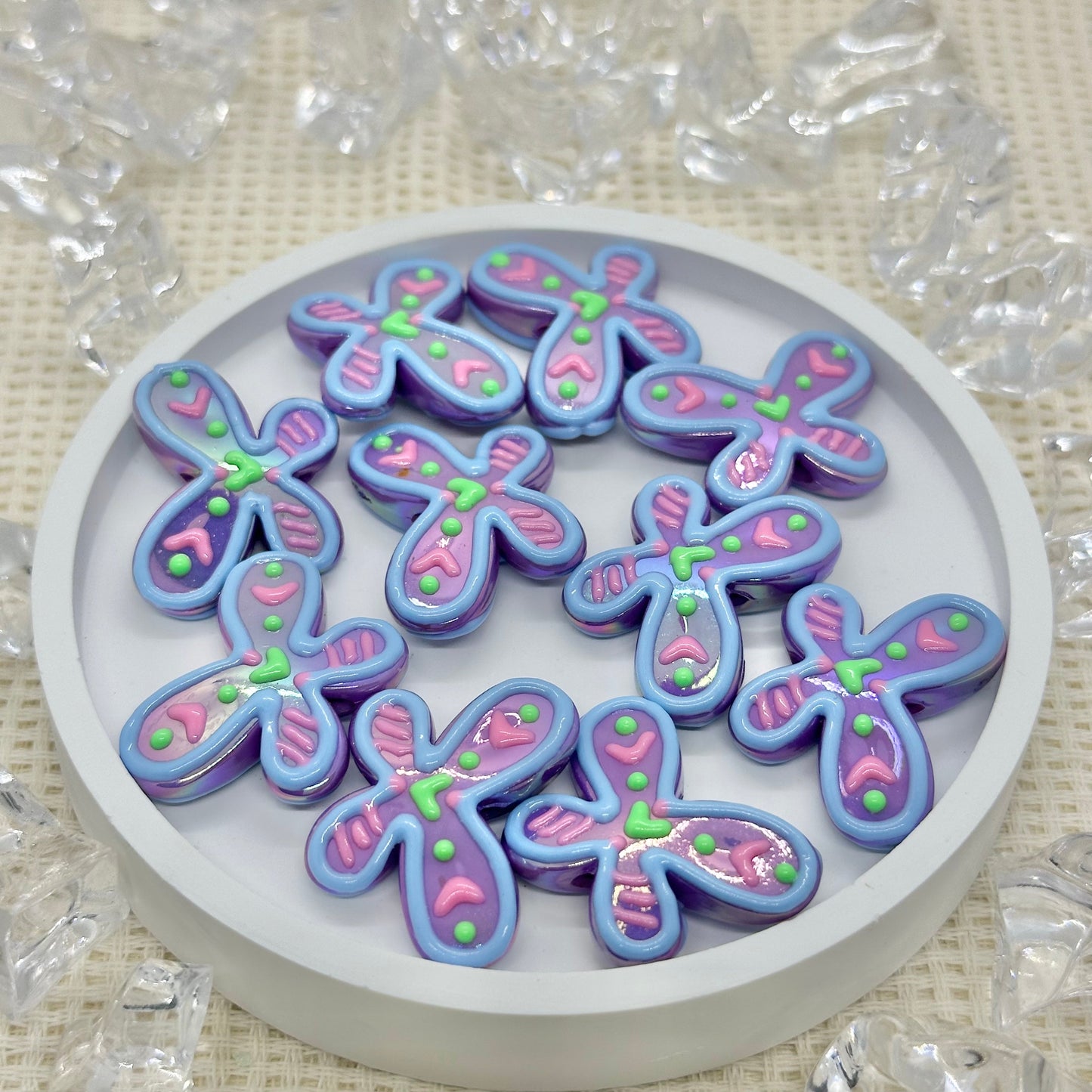 HandPainted Beads: Nabi