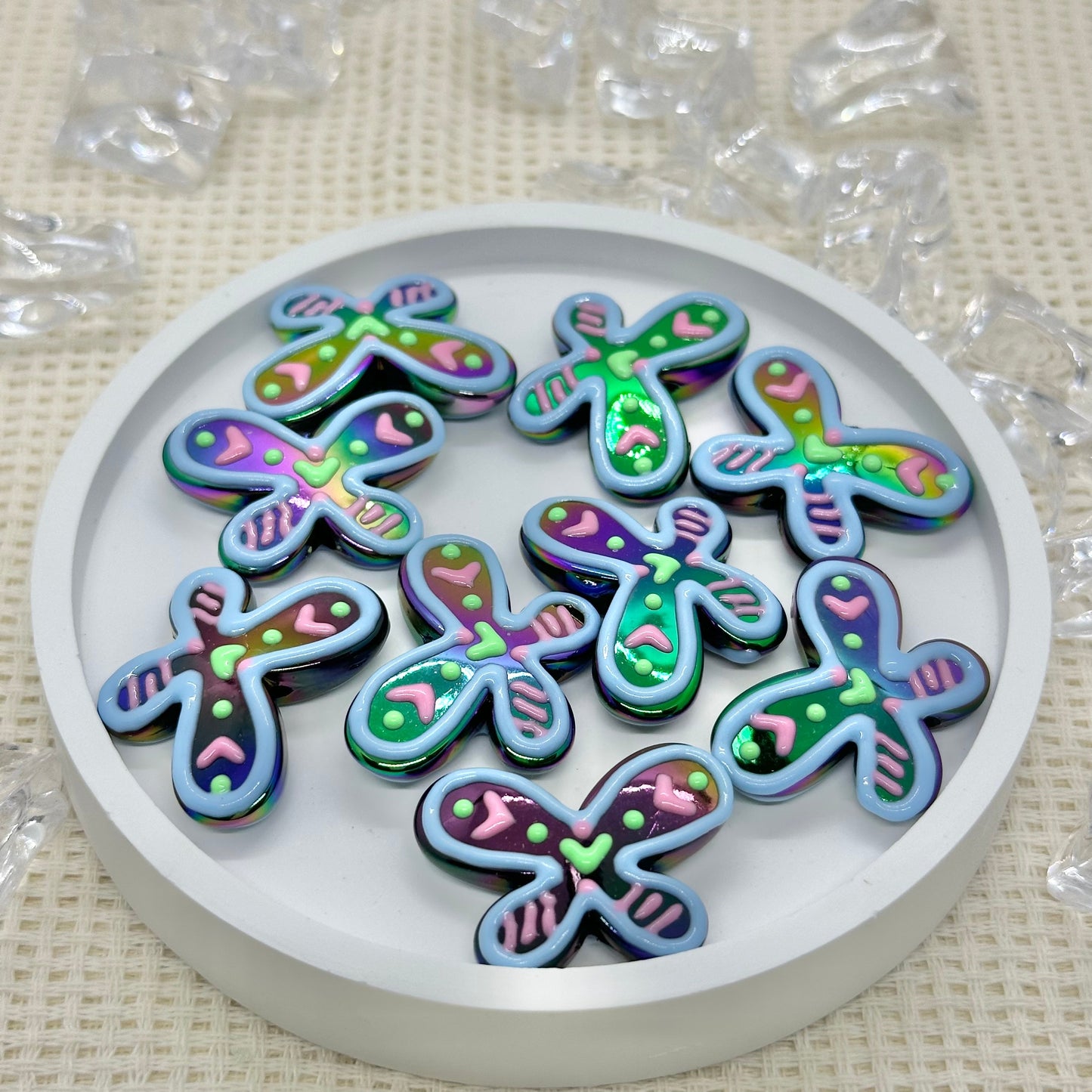 HandPainted Beads: Nabi