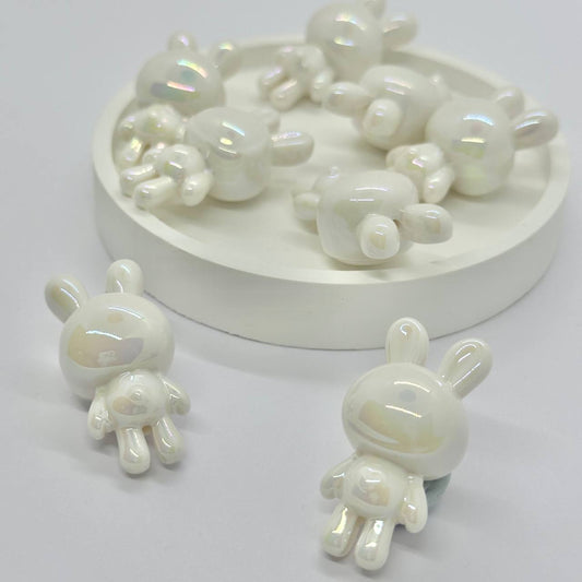 Iridescent Beads: 3D Rabbit
