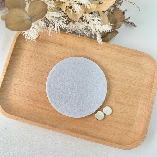 8cm Badge Felt Base Set