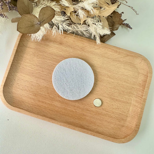 6cm Badge Felt Base Set