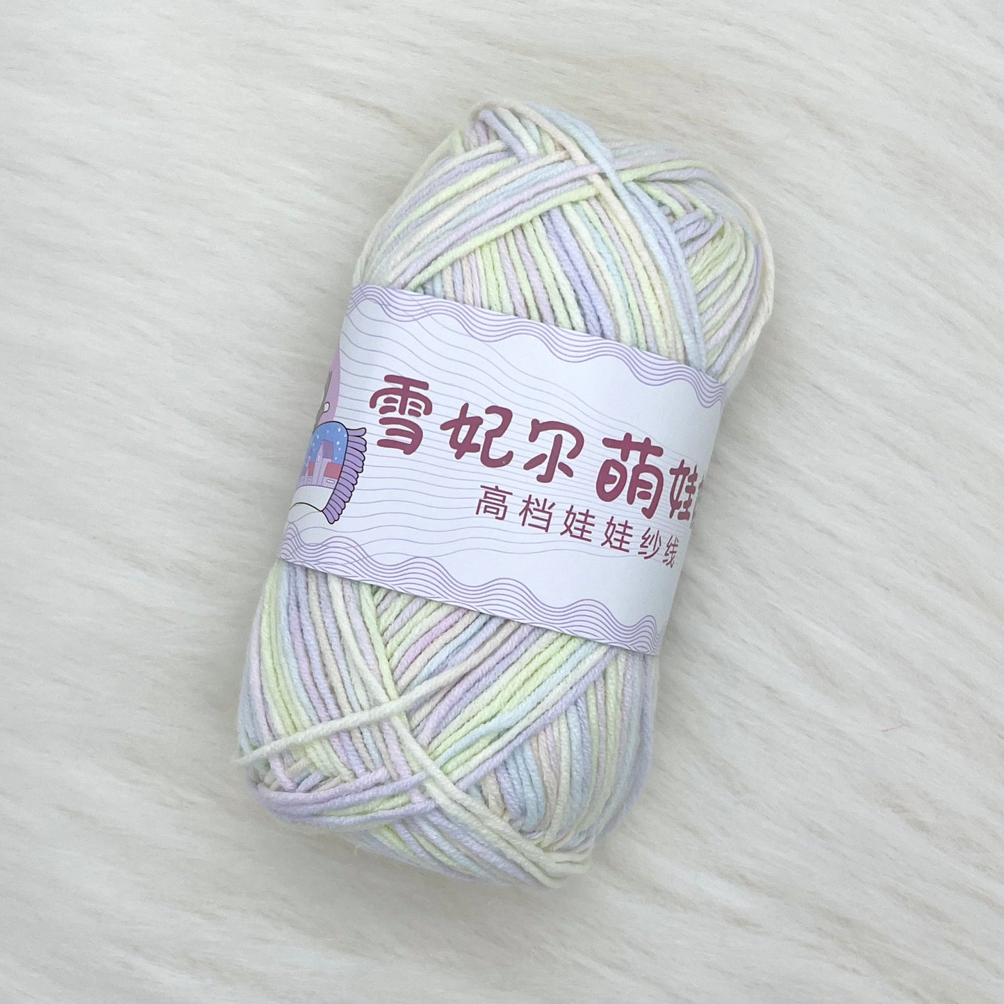 π 4ply Milk Cotton: Melange