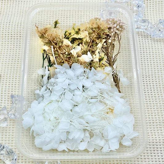 Preserved Floral Kit: White Whisper