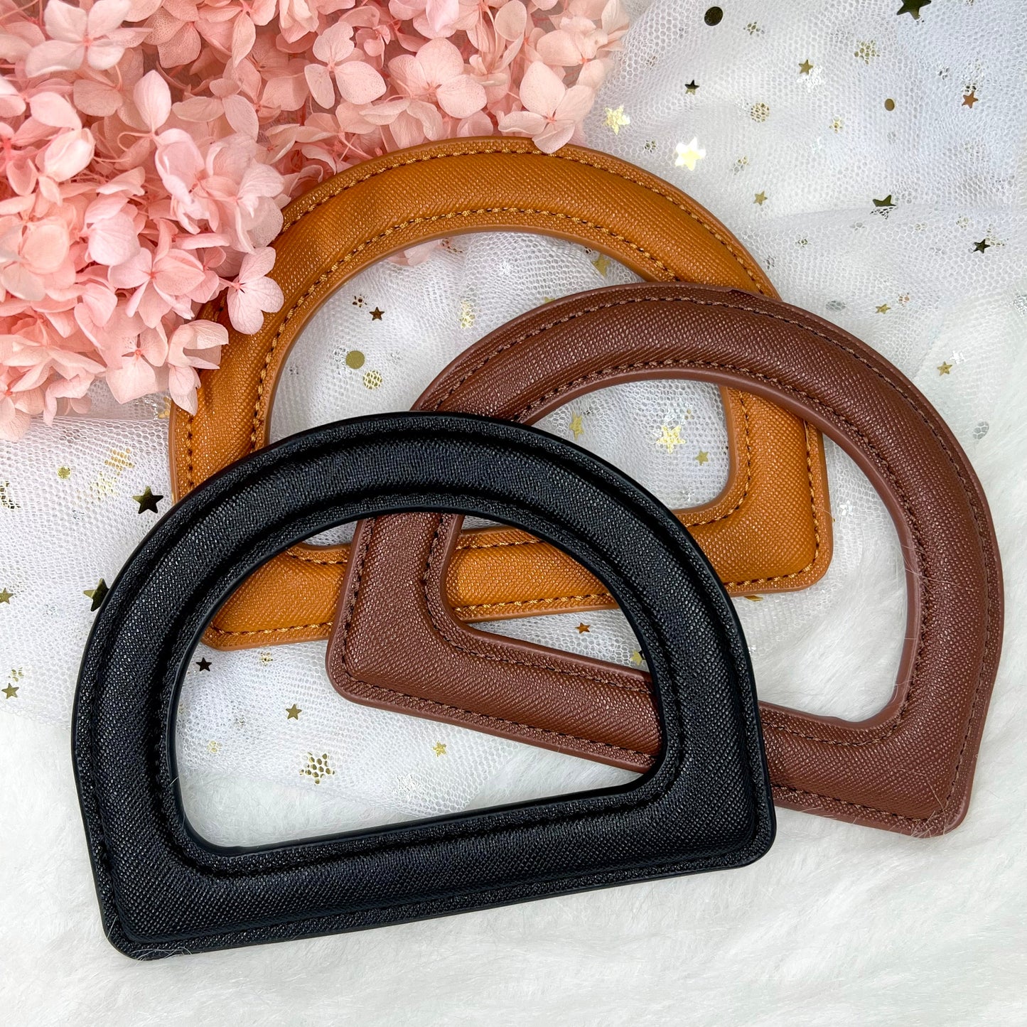 13cm Leather Bag Handle