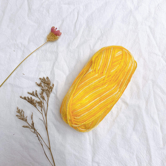 🐮 Milk Cotton Yarn: Melange (5ply)