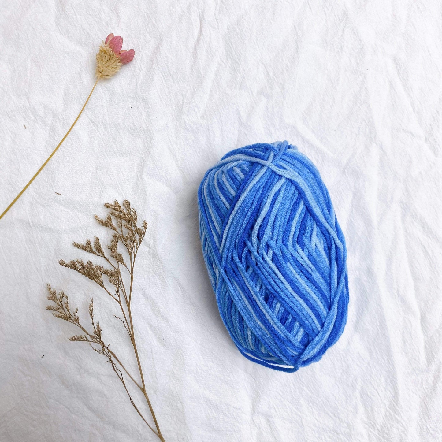 š® Milk Cotton Yarn: Melange (5ply)