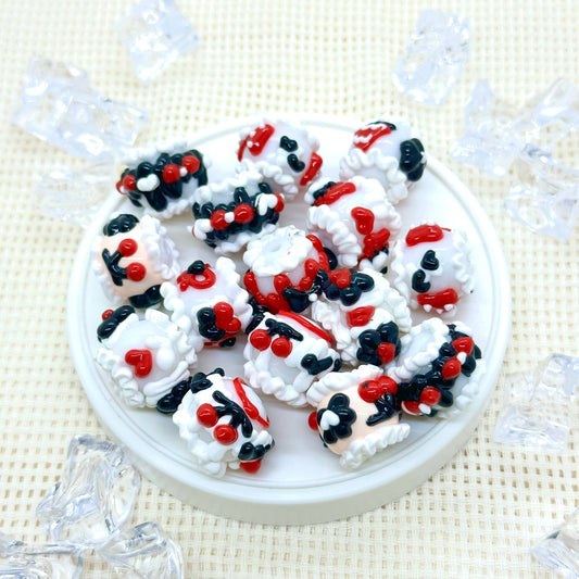 Handpainted Beads: Alisha