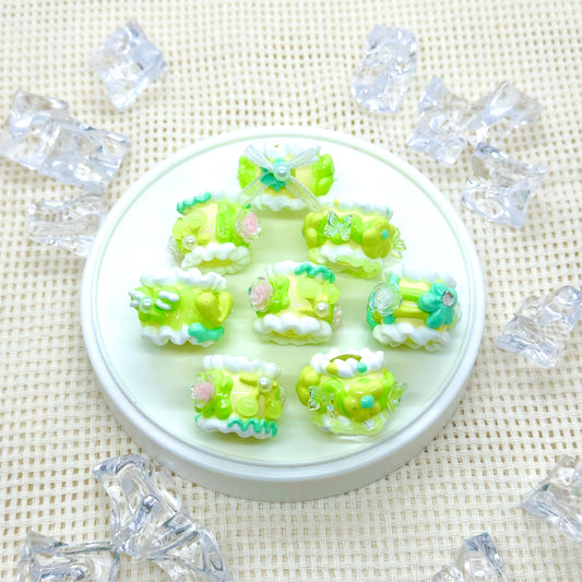 Handpainted Beads: Debra