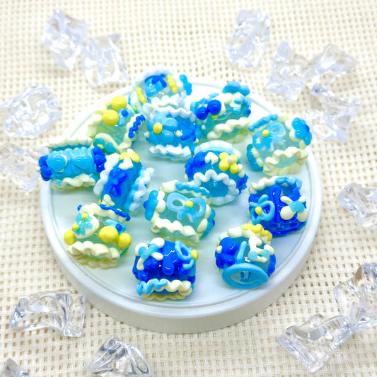 Handpainted Beads: Lotte