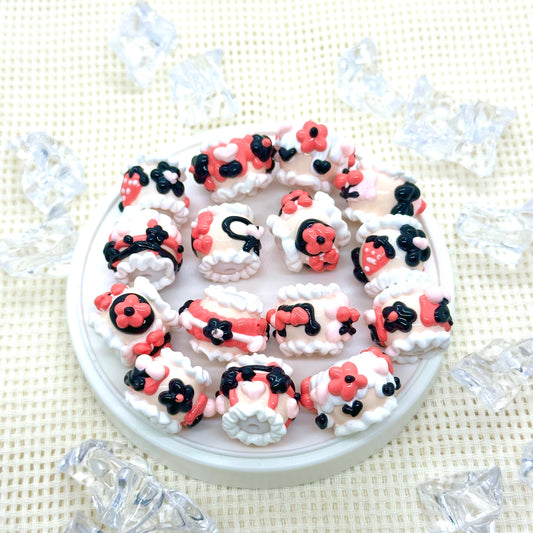 Handpainted Beads: Karyn