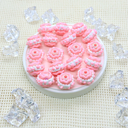 HandPainted Beads: Karin