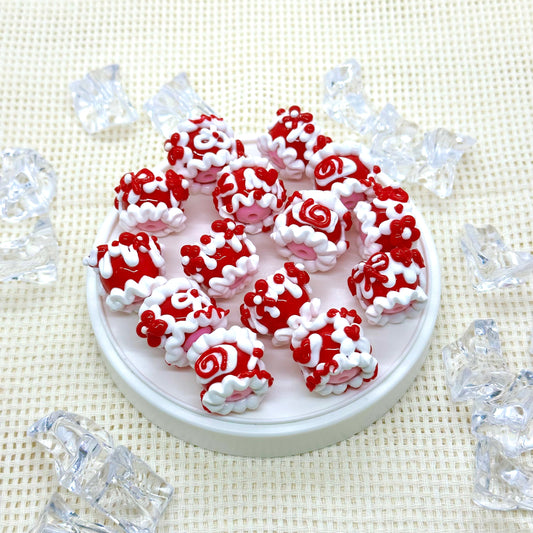 Handpainted Beads: Micaela