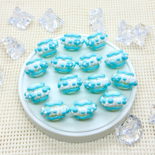 Handpainted Beads: Charmaine