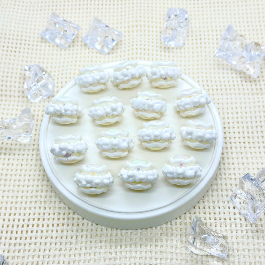 Handpainted Beads: Fabiana