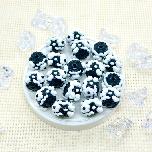 Handpainted Beads: Shion