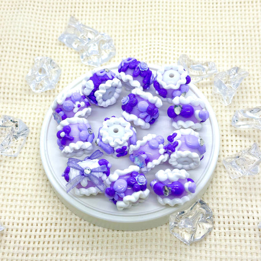 Handpainted Beads: Doroteya