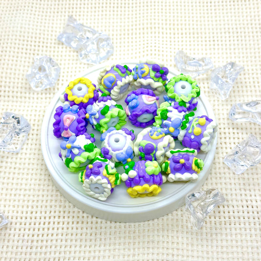 Handpainted Beads: Madeline