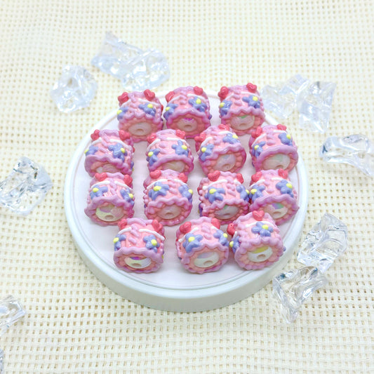 Handpainted Beads: Galene