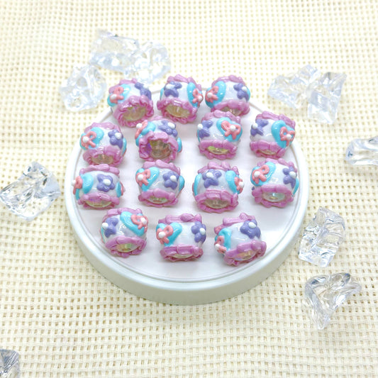 Handpainted Beads: Priyanka